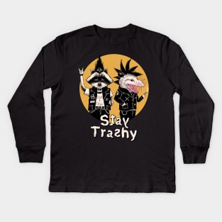 Stay Trashy Kids Long Sleeve T-Shirt